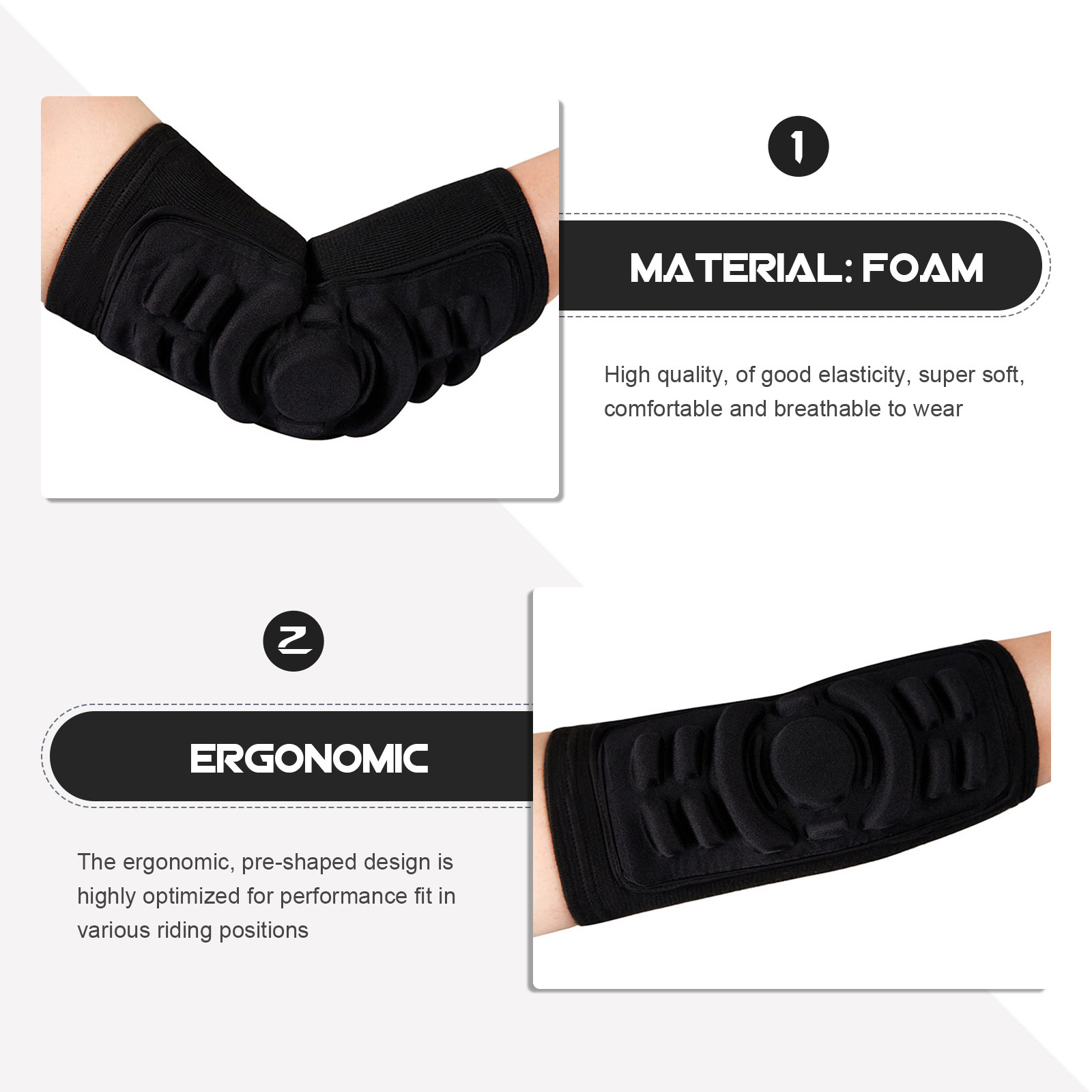 Elbow Pads Guard for Mountain  - Mountain Biking Elbow Pads ulasan dan harga