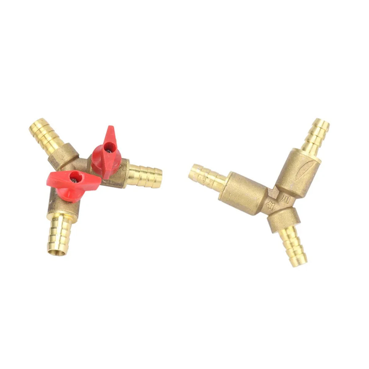8mm 10mm Barbed 3-Way Brass Ba - Spoke Nipple Brass ulasan dan harga